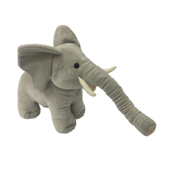 Elefante felpa nariz larga